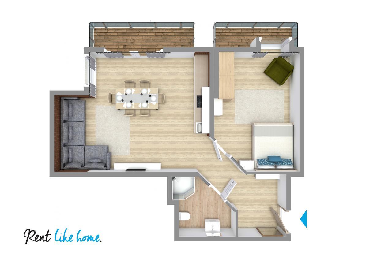 Rent Like Home - Szymoszkowa 扎科帕内 外观 照片